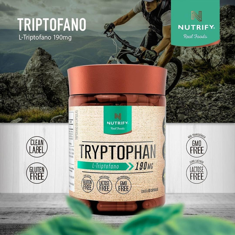 L-triptofano Tryptophan 190mg 60caps