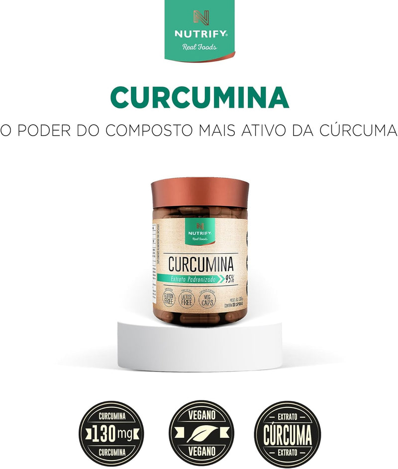 Curcumina 30 Cápsulas -nutrify