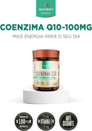 Coenzima Q10  Enriquecido com Vitamina E 60 cápsulas -Nutrify
