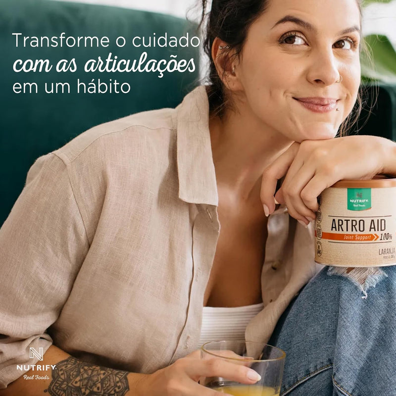 Artro Aid - 200g - Laranja- Nutrify