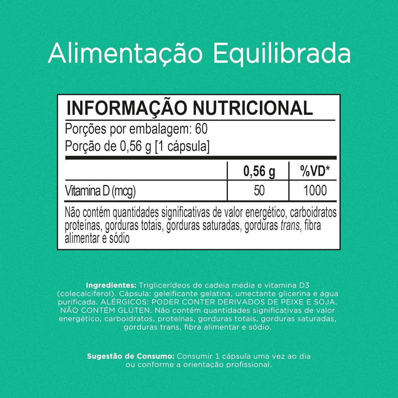 Vitamina D3 + TCM Nutrify – Absorção Premium