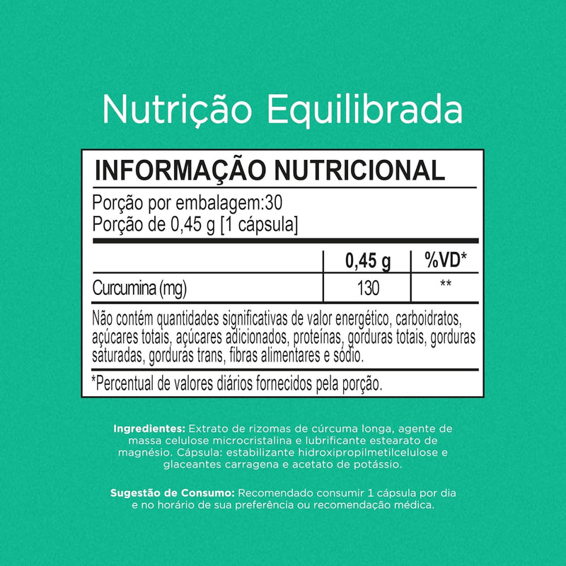 Curcumina 30 Cápsulas -nutrify