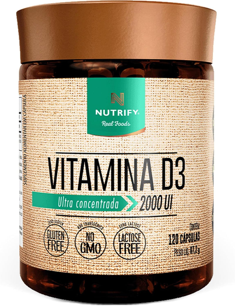Vitamina D3 + TCM Nutrify – Absorção Premium