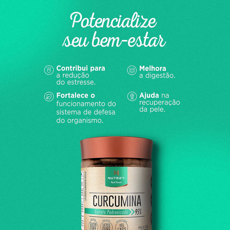 Curcumina 30 Cápsulas -nutrify