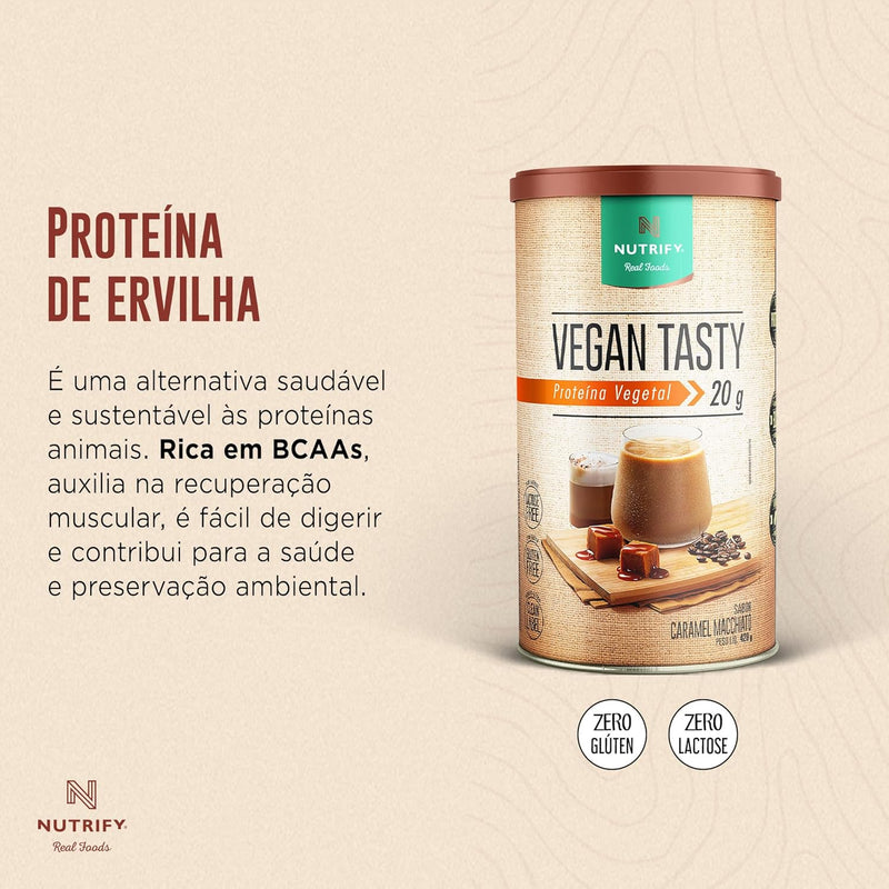 Proteína Vegana Vegan Tasty 420G - Nutrify