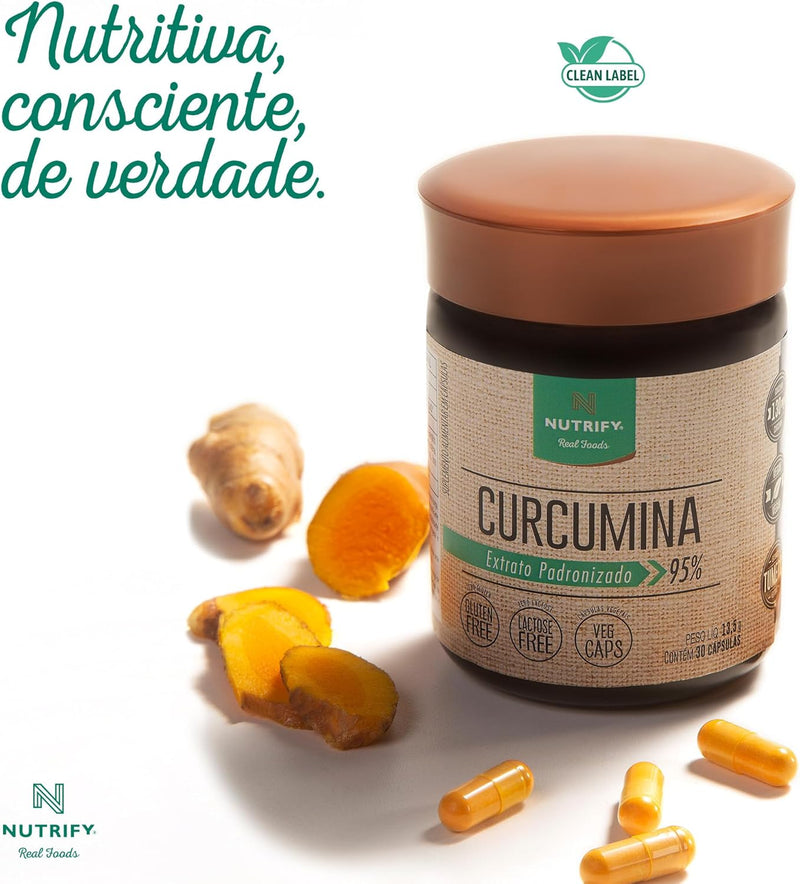 Curcumina 30 Cápsulas -nutrify