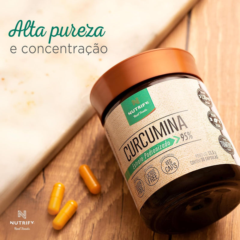 Curcumina 30 Cápsulas -nutrify