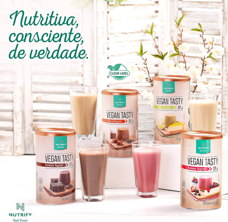 Proteína Vegana Vegan Tasty 420G - Nutrify