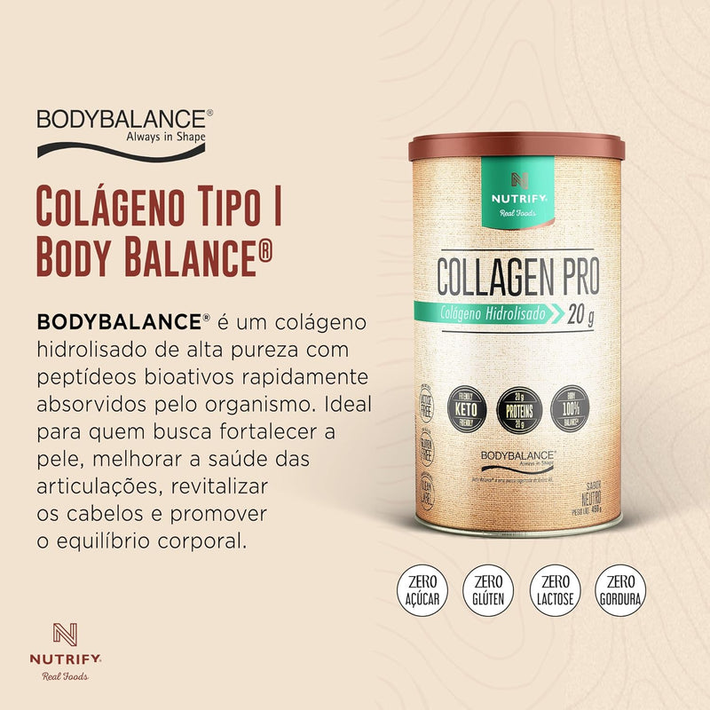 Collagen Pro - Colágeno Hidrolisado com Proteína