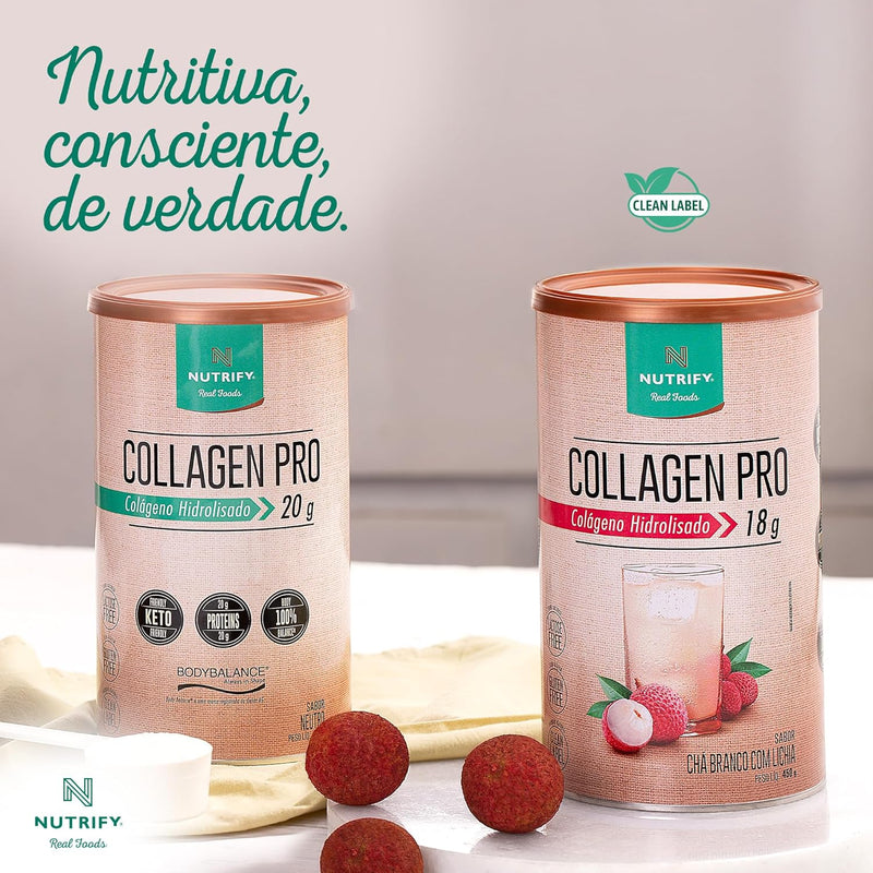 Collagen Pro - Colágeno Hidrolisado com Proteína