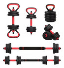 Kit Halteres Ajustáveis 6 em 1 até 40kg