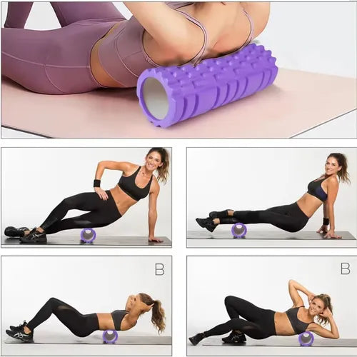 Foam Roller - Liberação Miofascial para Yoga, Pilates e Crossfit