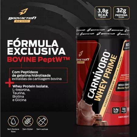 Carnívoro Whey Prime - zero lac