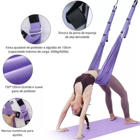 Cinto de Yoga Aérea Elástica