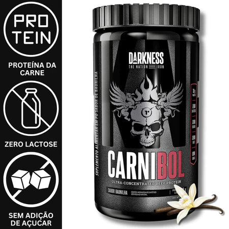Whey Protein Carnibol Darkness - ultra concentrado proteína da carne