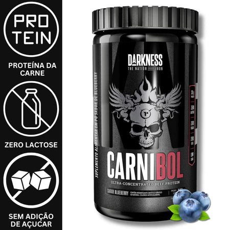 Whey Protein Carnibol Darkness - ultra concentrado proteína da carne