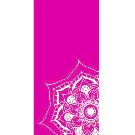 Tapete para Yoga Com Mandala  180cm X 53cm X 5mmm