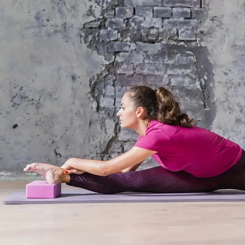 Bloco de Yoga Tijolinho 23x13x7cm